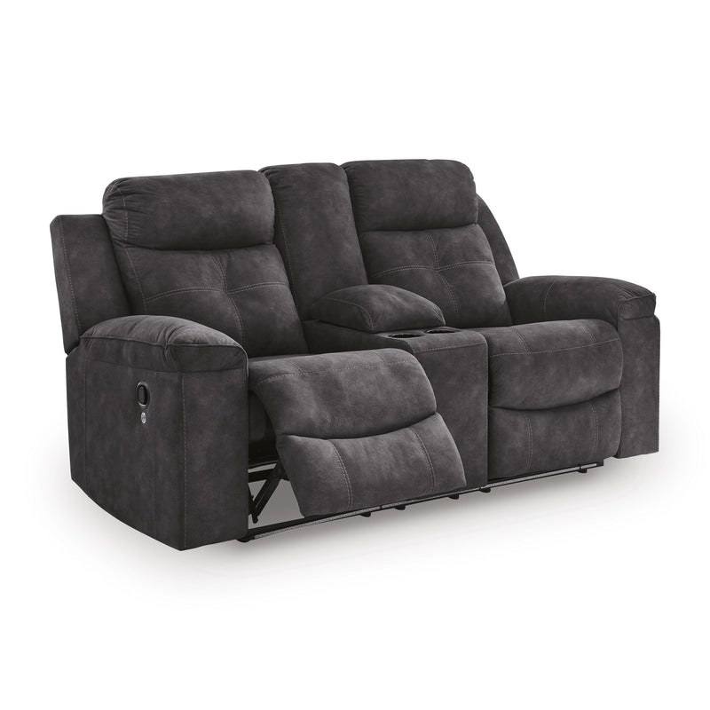  Benchcraft Brysonview 6360594 Double Reclining Loveseat with Console IMAGE 1
