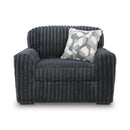  Signature Design by Ashley Midnight-Madness 9810523 Chair and a Half IMAGE 2