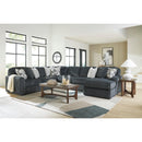  Signature Design by Ashley Midnight-Madness 98105S2 4 pc Sectional with Chaise IMAGE 2