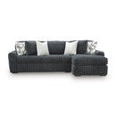  Signature Design by Ashley Midnight-Madness 98105S3 2 pc Sectional Sofa Chaise IMAGE 1