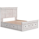  Signature Design by Ashley Makidern PCB1171B14 King Panel Storage Bed IMAGE 2