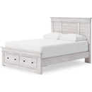  Signature Design by Ashley Makidern PCB1171B14 King Panel Storage Bed IMAGE 4