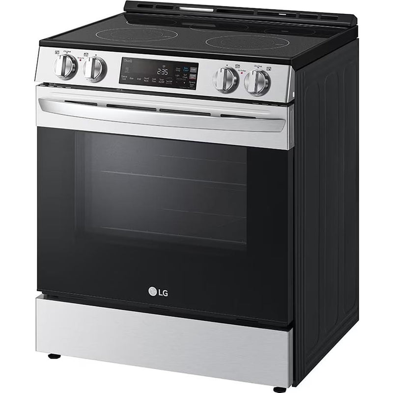  LG 30-inch Slide-in Smart Electric Range with Wi-Fi LSEL6331XE IMAGE 3