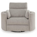  Benchcraft ModMax Luxe Power Swivel Glider Fabric Recliner 6860561P IMAGE 4