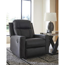  Benchcraft Mackmenville Leather Look Recliner with Wall Recline 7471329 IMAGE 5