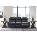  Benchcraft Mackmenville Reclining Leather Look Sofa 7471388 IMAGE 6