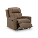  Benchcraft Mackmenville Leather Look Recliner with Wall Recline 7471429 IMAGE 2