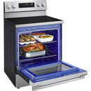  LG 30-inch 6.3 cu ft. Electric Range with Probake Convection and EasyClean® LREN6321YE - 186884 IMAGE 15