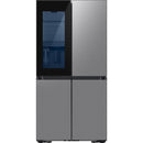  Samsung 36-inch, 23 cu. ft. Counter-Depth French 4-Door Refrigerator with Showcase Door RF23DB9750QLAA IMAGE 1