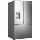  Hisense 36-inch, 30 cu. ft. French Door Refrigerator with Ice & Water Dispenser HRF300P7DSE IMAGE 3