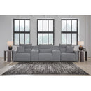  Signature Design by Ashley ModMax II Power Reclining Fabric 5 pc Sectional 6590658C/6590657C/6590646C/6590657C/6590662C IMAGE 5