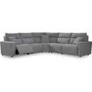  Signature Design by Ashley ModMax II Power Reclining Fabric 5 pc Sectional 6590631C/6590646C/6590658C/6590662C/6590677C IMAGE 1