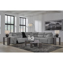  Signature Design by Ashley ModMax II Power Reclining Fabric 5 pc Sectional 6590631C/6590646C/6590658C/6590662C/6590677C IMAGE 5