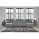  Signature Design by Ashley ModMax II Reclining Fabric 5 pc Sectional 6590679C/6590657C/6590631C/6590657C/6590697C IMAGE 1