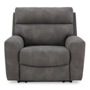 Signature Design by Ashley Next-Gen DuraPella Power Leather Look Recliner 6100313C IMAGE 4
