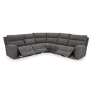  Signature Design by Ashley Next-Gen DuraPella Power Reclining Leather Look 5 pc Sectional 6100358C/6100346C/6100377C/6100346C/6100362C IMAGE 2