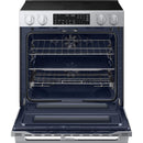  Samsung 30-inch Slide-in Electric Range with True Convection with Air Fry Max NSE90H63DRAC IMAGE 2
