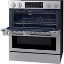 Samsung 30-inch Slide-in Electric Range with True Convection with Air Fry Max NSE90H63DRAC IMAGE 6