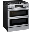  Samsung 30-inch, 6.0 cu. ft. Slide-in Gas Range with True Convection Technology NSG90H60DRAA IMAGE 10