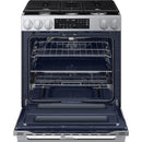  Samsung 30-inch, 6.0 cu. ft. Slide-in Gas Range with True Convection Technology NSG90H60DRAA IMAGE 2