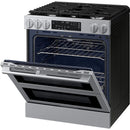  Samsung 30-inch, 6.0 cu. ft. Slide-in Gas Range with True Convection Technology NSG90H60DRAA IMAGE 7