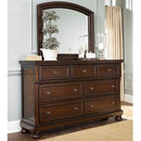 Millennium Porter Landscape Dresser Mirror ASY5349 IMAGE 2