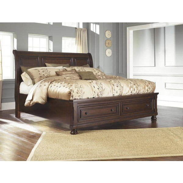 Millennium Porter King Sleigh Bed ASY5342 IMAGE 1