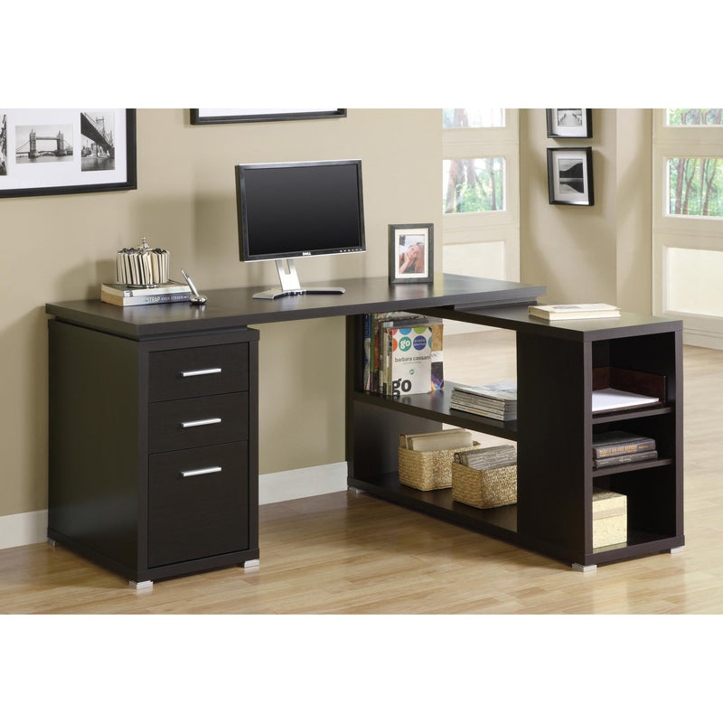 Monarch Office Desks L-Shaped Desks M0596 IMAGE 2