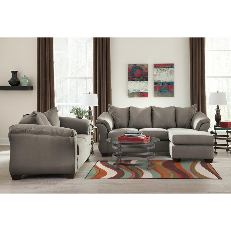 Signature Design by Ashley Darcy Fabric Sectional 161868 IMAGE 4