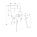 Monarch Dining Chair M0891 IMAGE 5