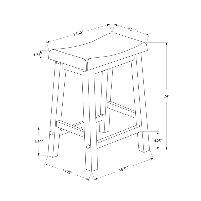 Monarch Counter Height Stool M0006 IMAGE 5