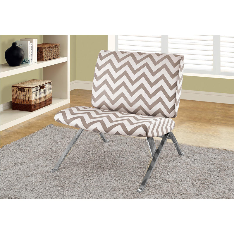 Monarch Stationary Fabric Accent Chair M0079 IMAGE 2