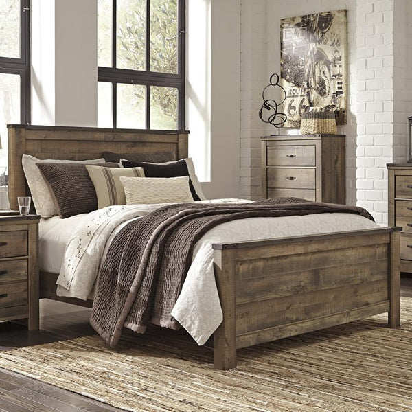 Signature Design by Ashley Trinell Queen Panel Bed 165200/1/2 IMAGE 1