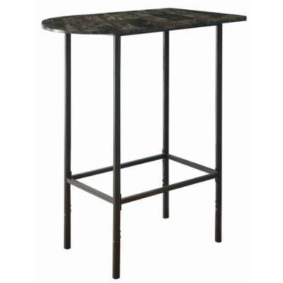 Monarch Pub Height Dining Table with Faux Marble Top & Trestle Base M0357 IMAGE 1