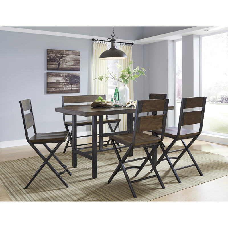 Signature Design by Ashley Kavara Counter Height Dining Table with Trestle Base ASY2235 IMAGE 6