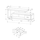 Monarch Flat Panel TV Stand M0419 IMAGE 5