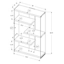 Monarch Bookcases 4-Shelf M0970 IMAGE 5