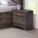 Dynamic Furniture Sonoma 2-Drawer Nightstand 161175 IMAGE 1