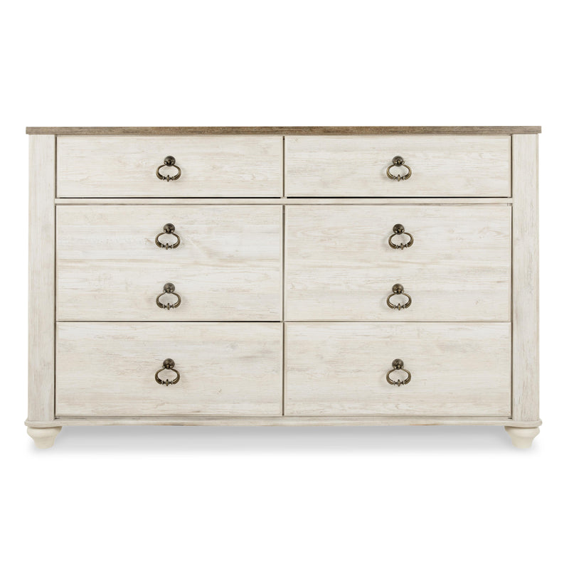 Signature Design by Ashley Willowton 6-Drawer Dresser 170192 IMAGE 3