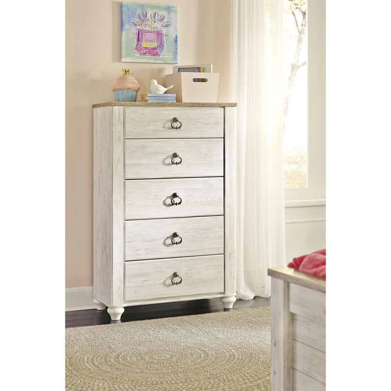 Signature Design by Ashley Willowton 5-Drawer Chest ASY3790 IMAGE 2