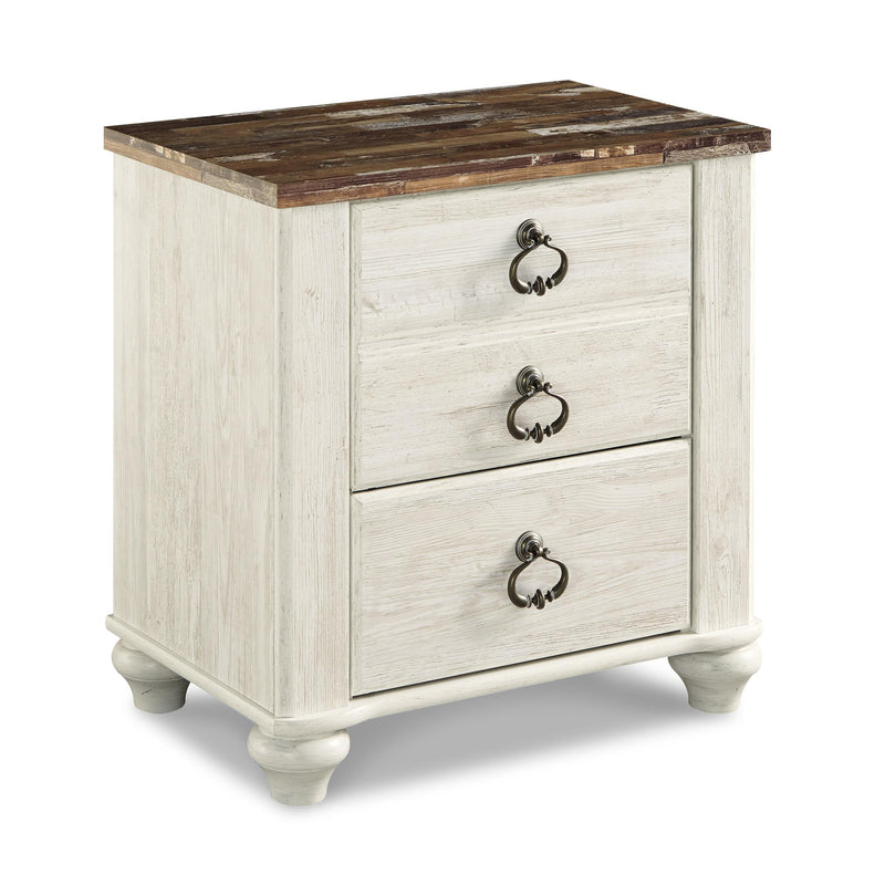 Signature Design by Ashley Willowton 2-Drawer Nightstand 168480 IMAGE 1