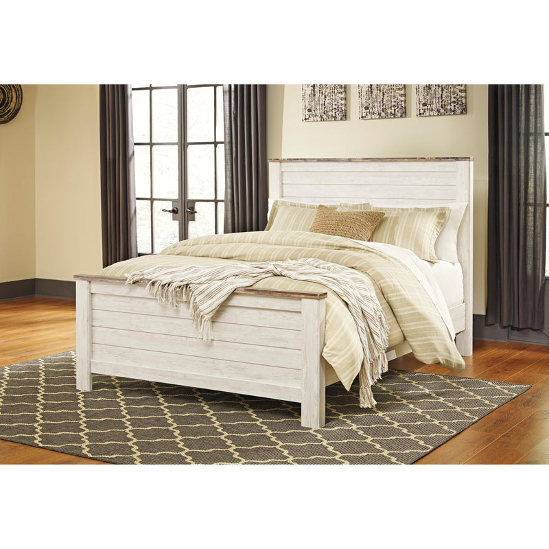 Signature Design by Ashley Willowton Queen Panel Bed 170193/4/5 IMAGE 1