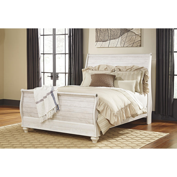Signature Design by Ashley Willowton Queen Sleigh Bed ASY2740 IMAGE 1