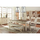 Signature Design by Ashley Bolanburg Dining Table 166190 IMAGE 12
