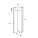 Monarch Coat Racks Coat Rack M0195 IMAGE 5