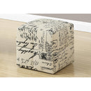 Monarch Home Decor Poufs M0395 IMAGE 3