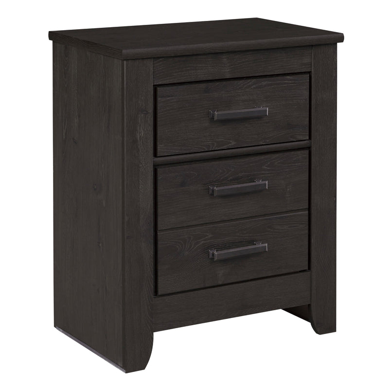 Signature Design by Ashley Brinxton 2-Drawer Nightstand ASY0686 IMAGE 1