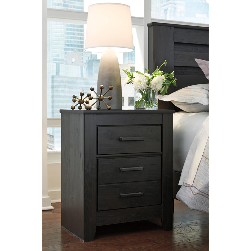 Signature Design by Ashley Brinxton 2-Drawer Nightstand ASY0686 IMAGE 2