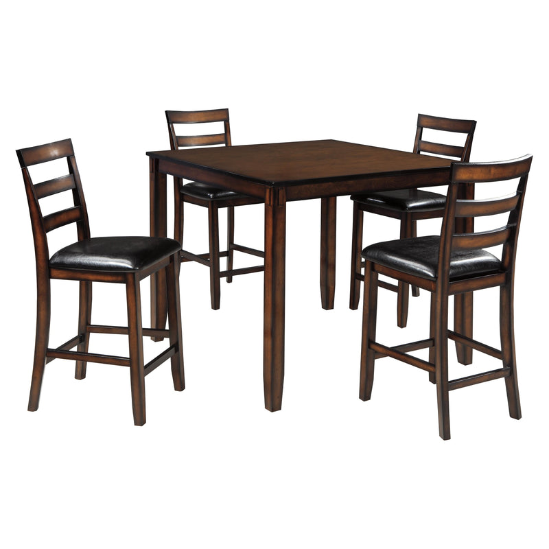 Signature Design by Ashley Coviar 5 pc Counter Height Dinette ASY1464 IMAGE 1