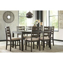 Signature Design by Ashley Rokane 7 pc Dinette 166180 IMAGE 4